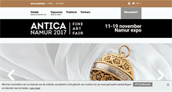 Desktop Screenshot of antica.be